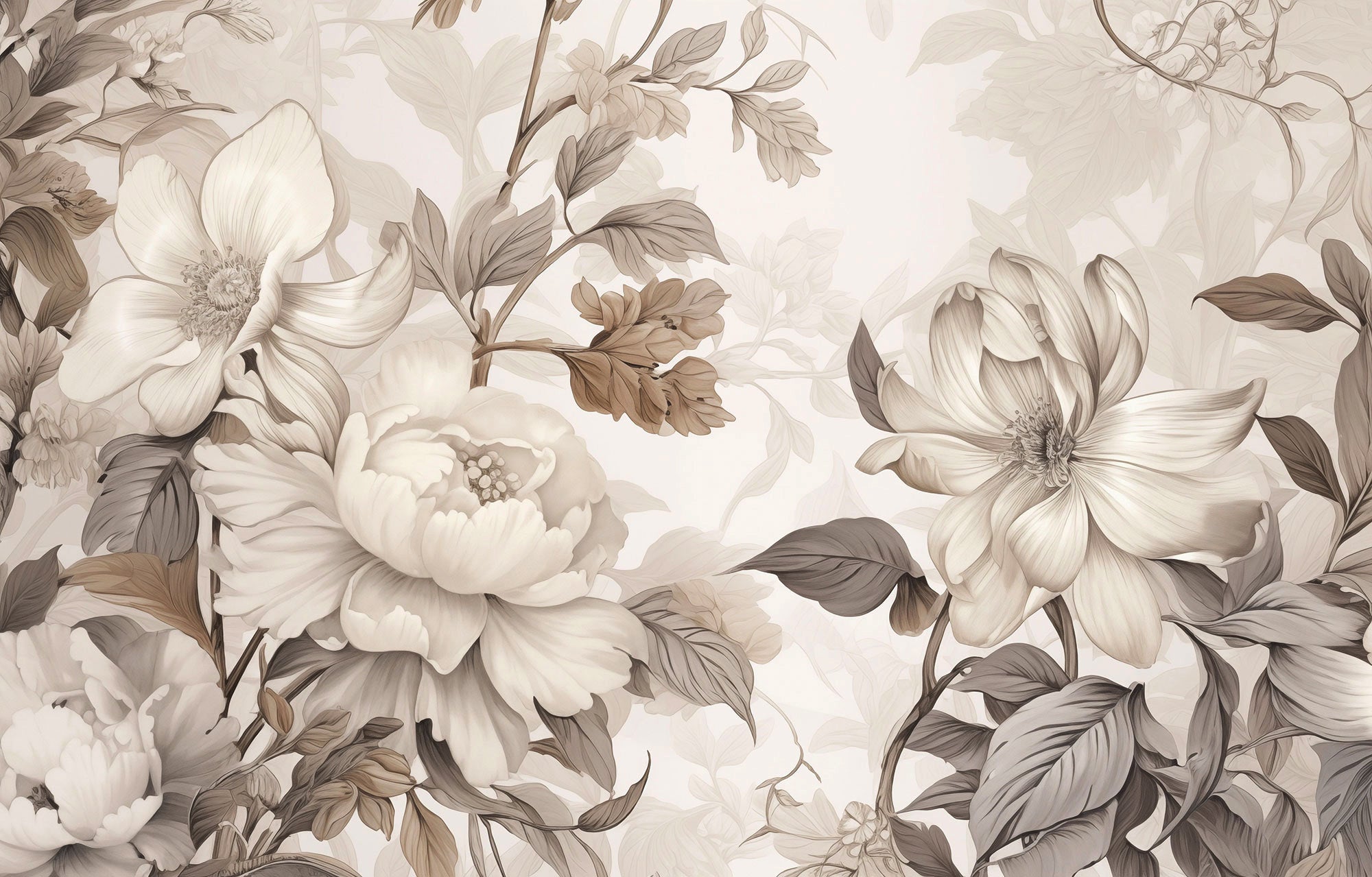 Rice white flowers-A003