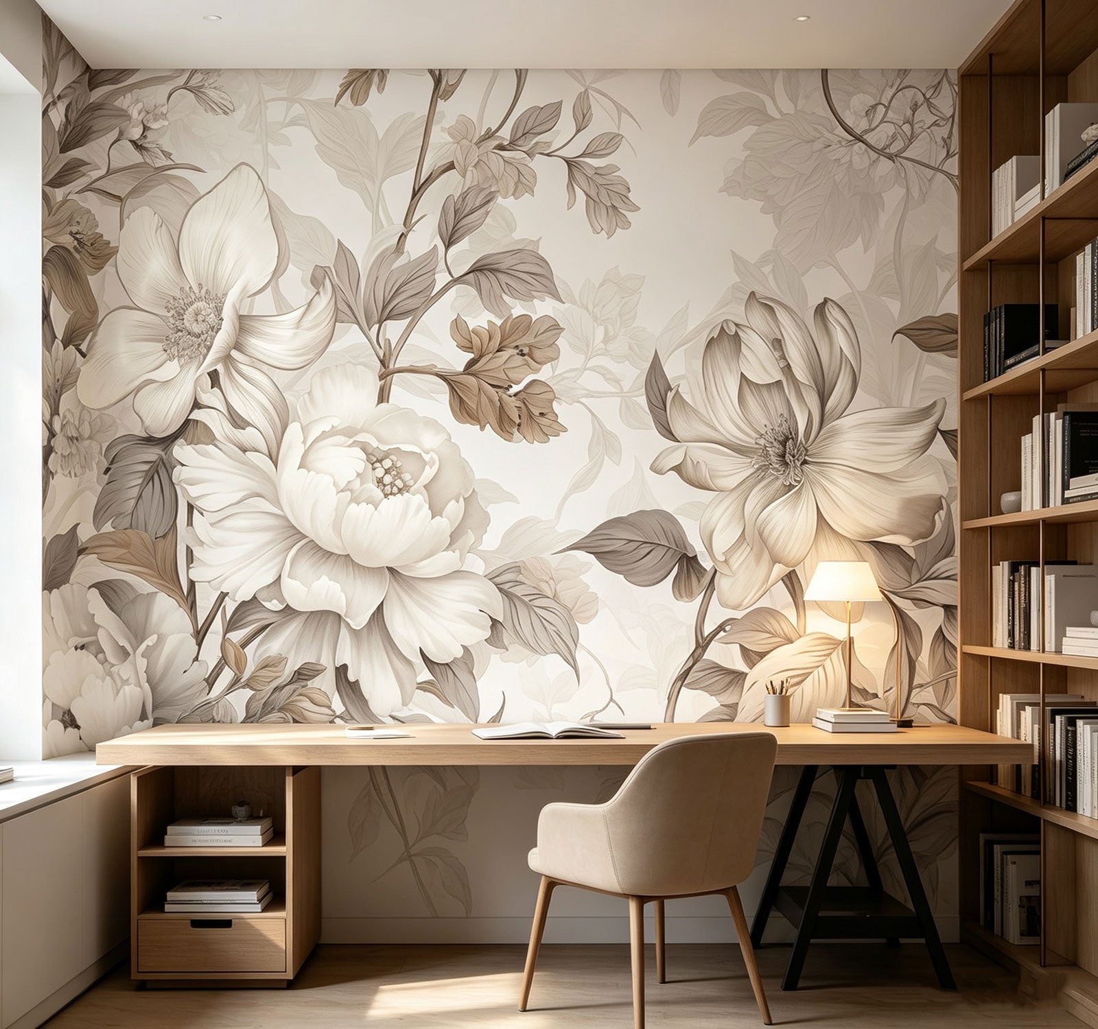 Rice white flowers-A003